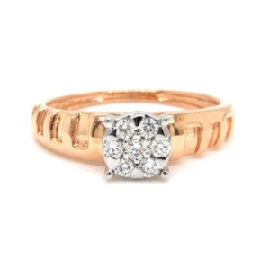 Radiance Rose Diamond Ring